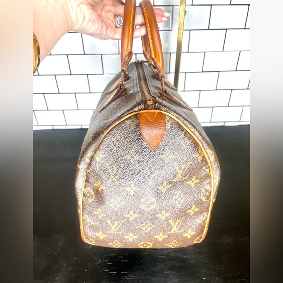 Vintage Louis Vuitton, speedy 30 with entrupy COA - Picture 3 of 11